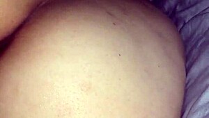 Giving her all four fingers deep