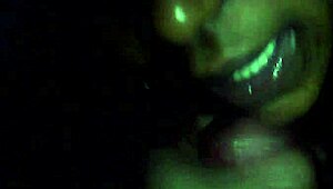 Kayla receives a facial treatment