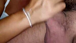 My neighbor calls for coffee but sucks my cock for cum!