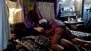 an older petite amateur woman films her everyday moments in a cozy home setting