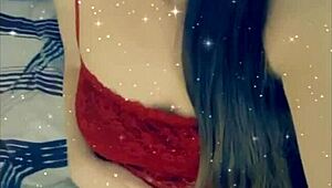 Hot clips of nude lingerie masturbation leading to intense orgasm in May 2020