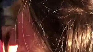 This cheating blonde told me her boyfriend never ruins her makeup and face like this