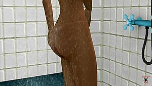 Wet Dreams II: Part 5 Shower Scene Rocks!