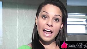 Andressa gets revenge with anal on ex, riding Yuri Machado hard.