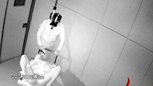 bdsm hardcore session with ropes and extreme anal banging in wild setup