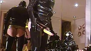 roxina in rubber and latex gets xxxl action!