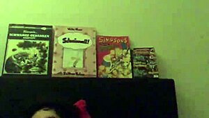 Horny woman engages in hardcore masturbation on the bed, feeling intense pleasure.