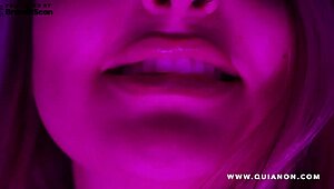 Quianon shares her deep, intense masturbation tutorial with dirty talk