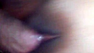 amateur guy cumming on his wife in homemade scene