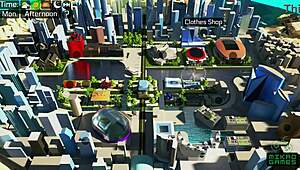 Milf teacher cosplays naughty student for bent over masturbation and cumshot