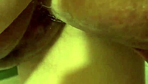 This teen 18+ girl is stuck in the bathroom machine, pussy exposed and cum dripping.