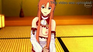 Asuna's Intense JOI Pussy Play Cum Countdown