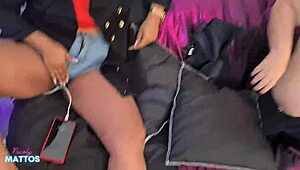 Wow, that BBW's natural tits are incredible! She bent over for doggystyle with Lukas.