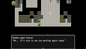 Yuka in hentai game ep 25, submissive slut in bunny costume gets pregnant in village 😈