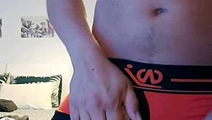 renardb612 teases in gay underwear vibes