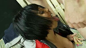 Horny guy drills sexy firefighter's tight cunt