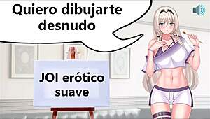 tu mejor amiga te guía en un joi suave