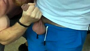 Watch this straight guy play with his dick! Is he turning gay?