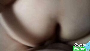 this mature milf with a nice ass is getting fucked hard 😈