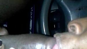 Haitian deepthroat queen swallows every drop of cum from that cock