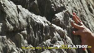 She says, 'Horny fisherman, finger me now!'