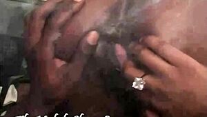 Watch This Hood Bitch Get Fucked By Gangbangers! Part 2