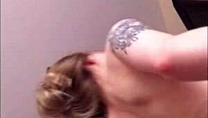 Young tight cunt rides a big cock hard.