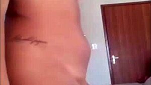 Isablla, the big booty latina, shows her ebony ass in part 3.