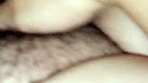 Rica gets a hard fuck on her big ass, showing off pussy and tits