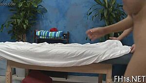 Intense Massage Turns Into Hot Sex At Spa