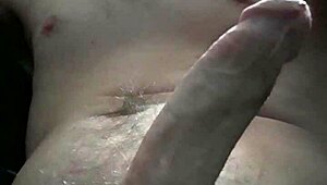 I'm stroking my cock solo in this homemade video, feeling the hairy shaft and cute build-up to a cumshot