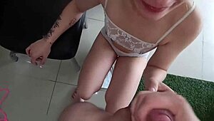 i cum on her beautiful face, charly and rianna in this sexy scene