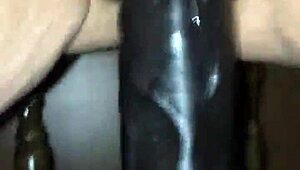 i'm taking the big dildo deep inside me with toys