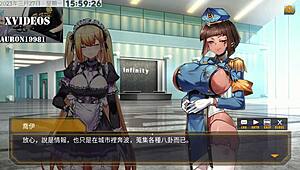 I-I messed up training this anime machine girl with her big tits and ass in doggystyle.