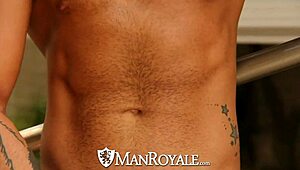 Manroyale肌肉基佬罗德和费尔南多狂肏