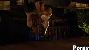 Hot delilah strong fucks outdoors and gets a facial 😈