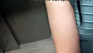 Pretty young girl shopping alone in supermarket, watch me ask her to be my girlfriend in public.