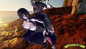 demons banging that big ass hard