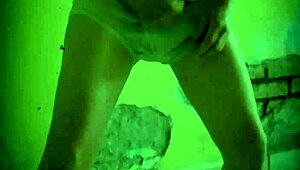 Video of Alejandro Mistral with huge cock in wet underwear fetish