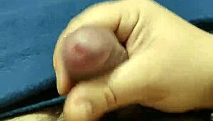 the girl enjoys a casual masturbation session leading to a big cumshot