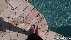 teen girl and hot guy ally explore taboo webcam threesome