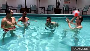 Tyler Lakes and Oliver Star in Gay Spring Break Anal and Oral Action