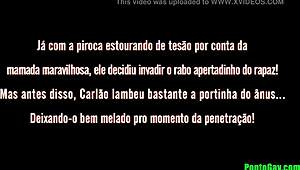 Junior Loses Control of His Dick and Ass in Gay Highway Adventure