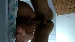 Amateur bride gets ass fucked and creampied