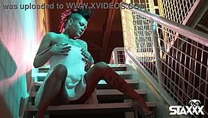 Jezebelle Bond says, 'Watch me tease my big tits and pussy in lingerie'