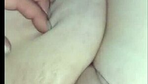 Oh, The Chubby Fuckslut Is Tied Up In The Cabin, Getting Fucked Hard With A Strapon By Amateurs!