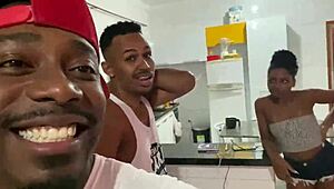 i'm ready for the scene with the brazilian redhead and three guys