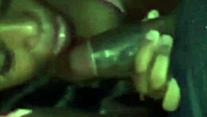 Ebony Girlfriend Sucking Black Cock