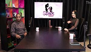 Alice Vasconcelos Gives Exciting Blowjob To Negro Top Delicia