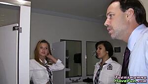 teens spunked at wild party in high definition